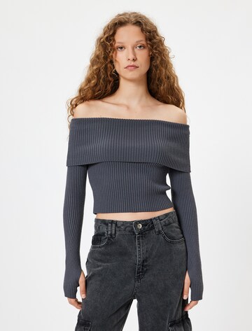Koton Sweater in Grey: front