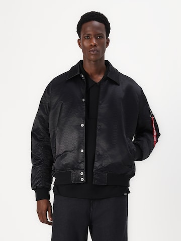 ALPHA INDUSTRIES Jacke in Schwarz