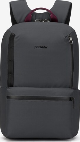 Pacsafe Backpack 'Metrosafe X' in Grey: front