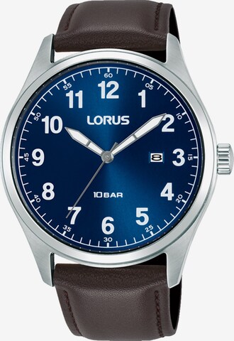 LORUS Uhr in Braun: Vorderseite