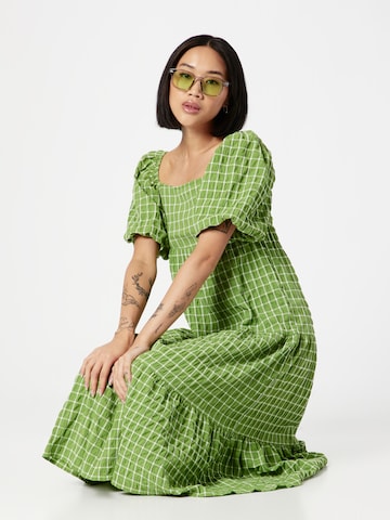 Monki Dress in Green