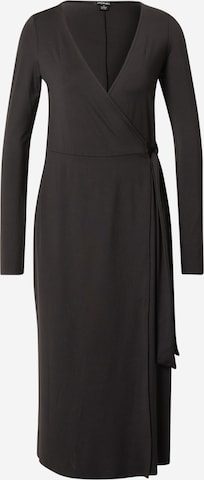 Monki فستان بلون أسود: الأمام