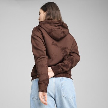PUMA Sweatshirt 'Wardrobe Ess' in Brown