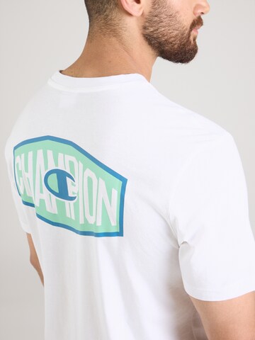 Tricou de la Champion Authentic Athletic Apparel pe alb