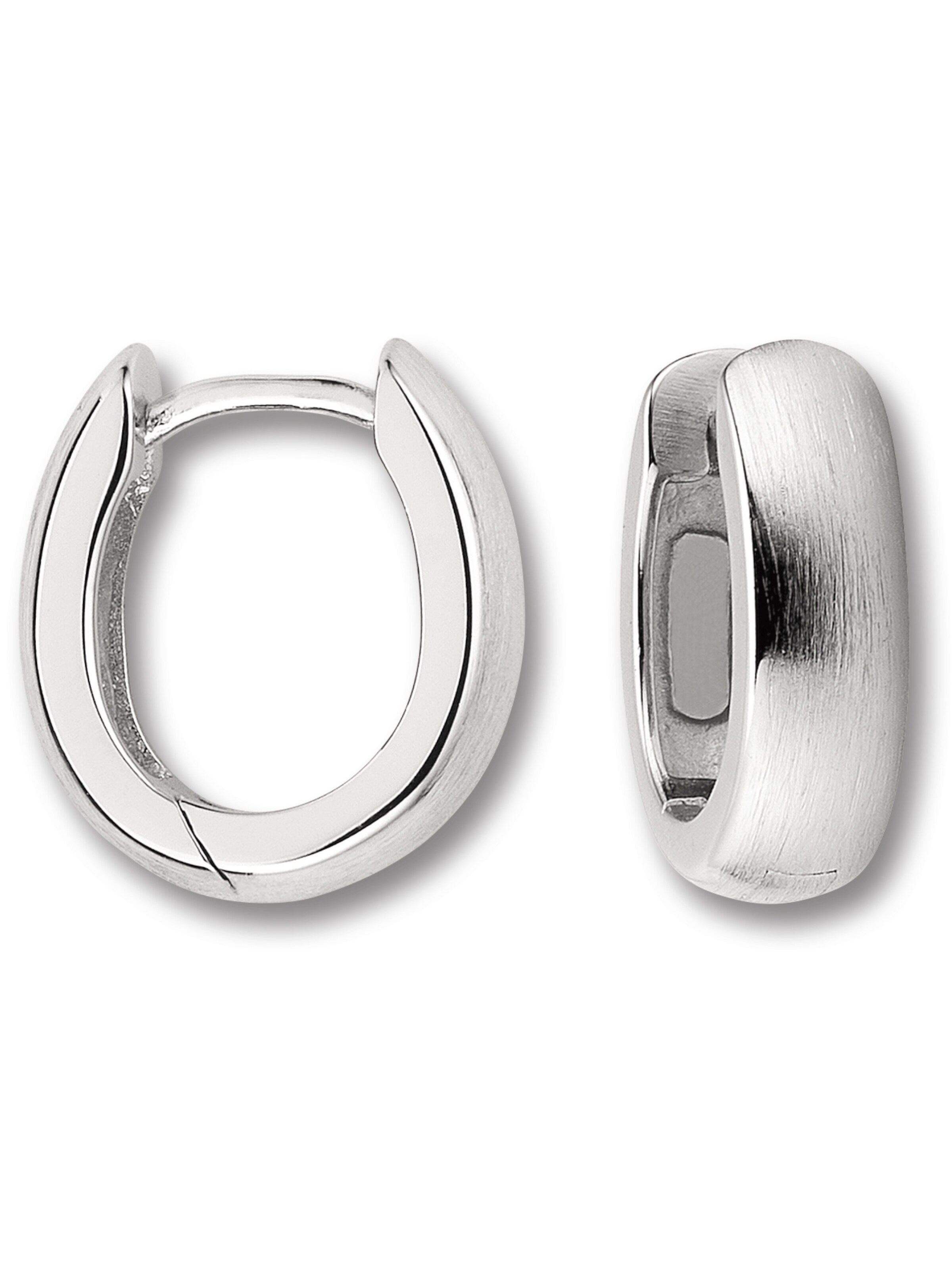 ONE ELEMENT Ohrringe in Silber: Vorderseite