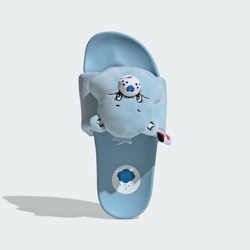 ADIDAS ORIGINALS - Zapatos abiertos 'Care Bears X Adidas Adiletten' en azul