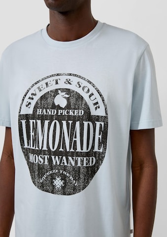 QS Shirt in Blauw