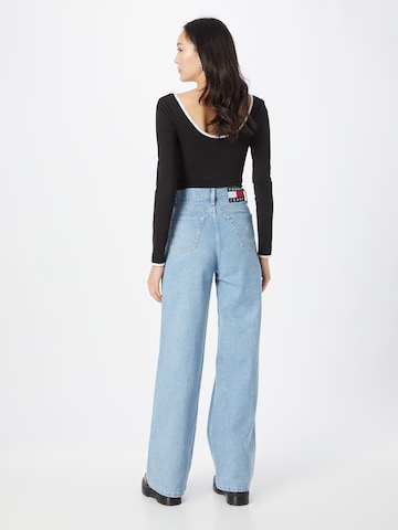 Tommy Jeans Wide leg Τζιν 'Claire' σε μπλε