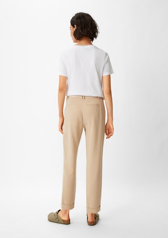 COMMA Regular Broek in Beige