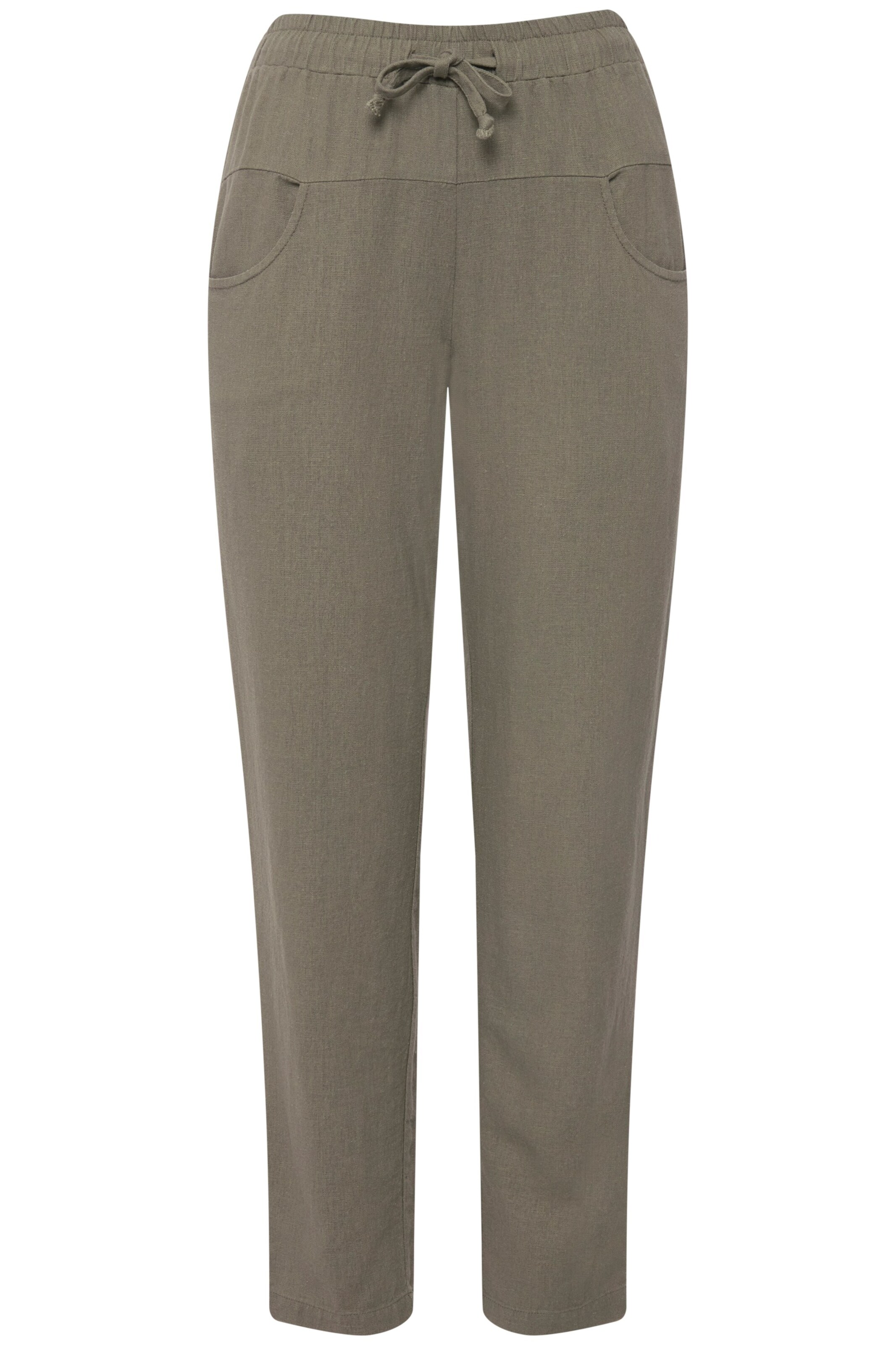 LAURASØN Regular Broek in Bruin: voorkant