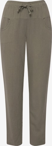 LAURASØN Regular Pants in Brown: front