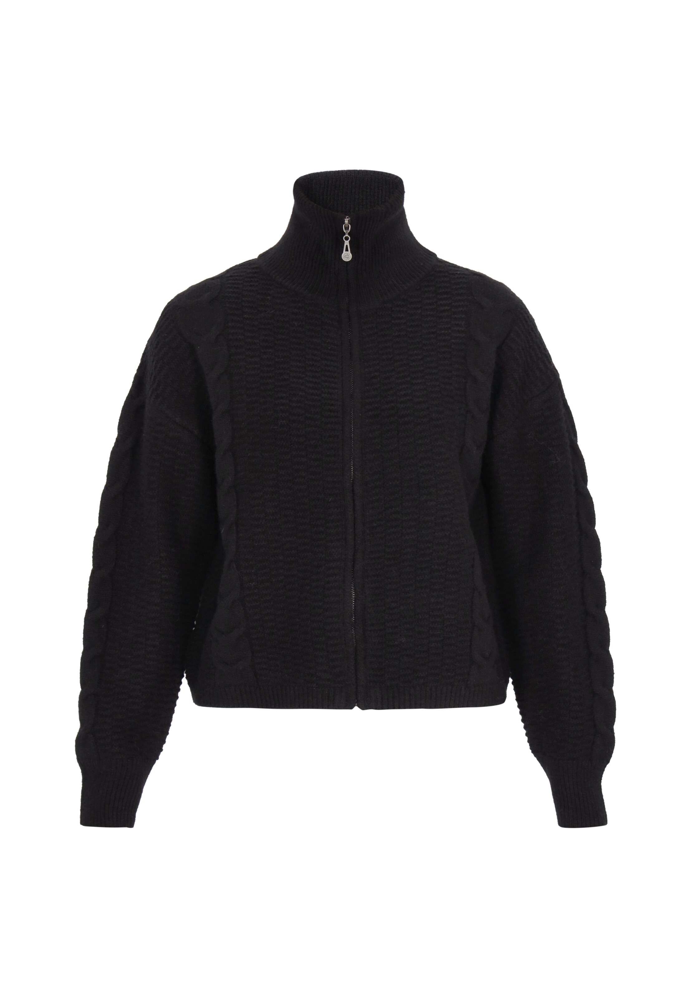 DreiMaster VintageKardigan - crna boja: prednji dio