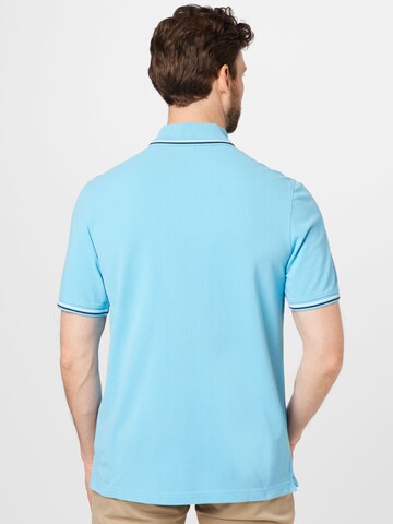 bugatti Regular Fit Poloshirt in Blau