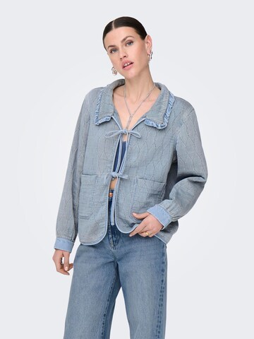 ONLY Jacke 'ONLIda' in Blau: Vorderseite