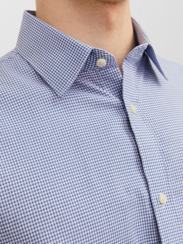 JACK & JONES Comfort fit Button Up Shirt 'Belfast' in Blue