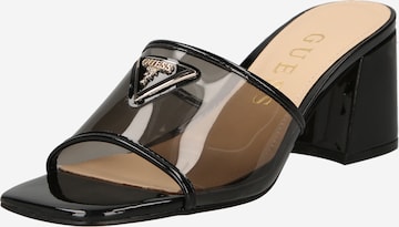 Mule 'GABLES' GUESS en noir : devant