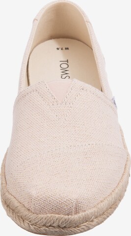 TOMS Эспадрильи 'ALPARGATA ROPE' в Ярко-розовый