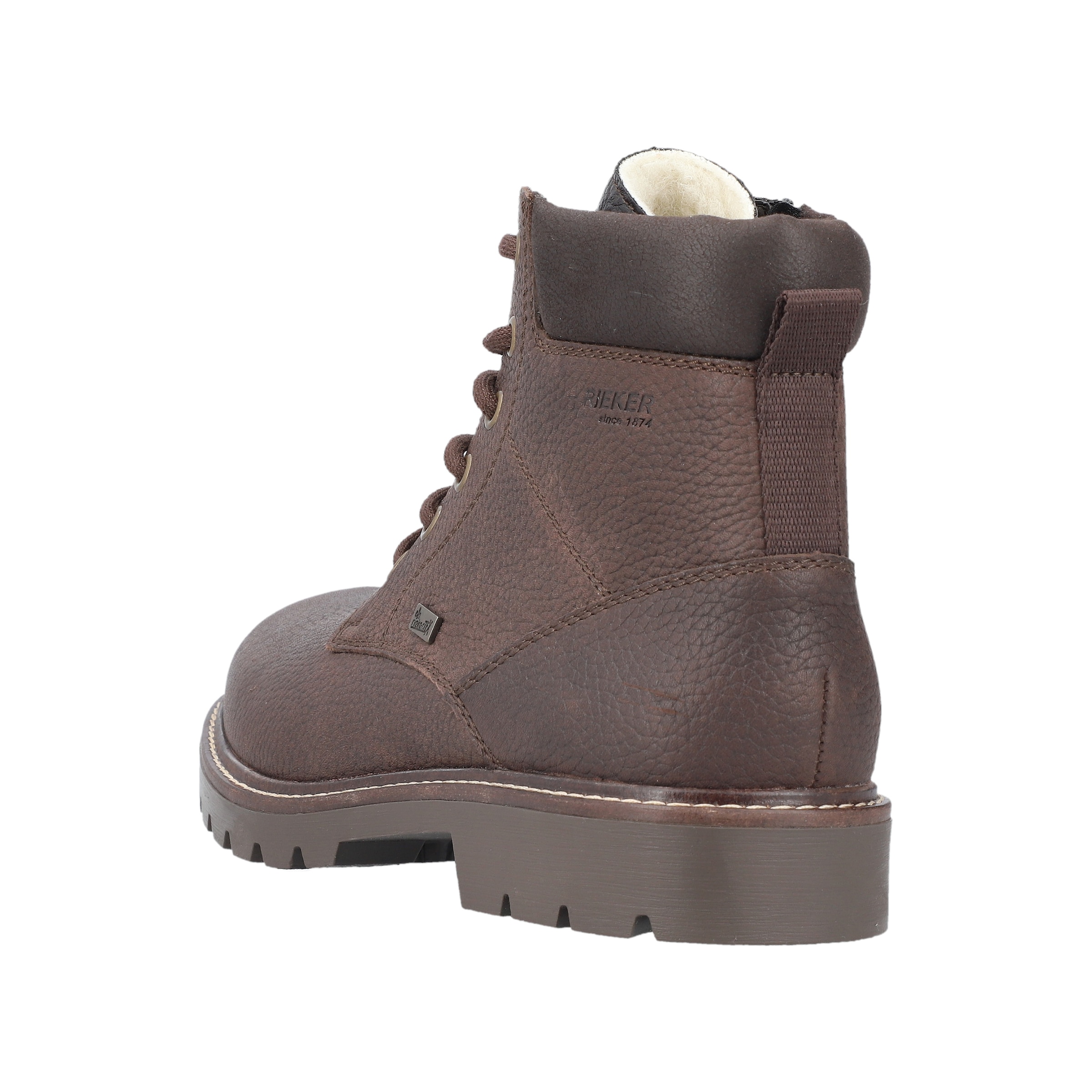 Rieker Schnürboots '38842' in Braun