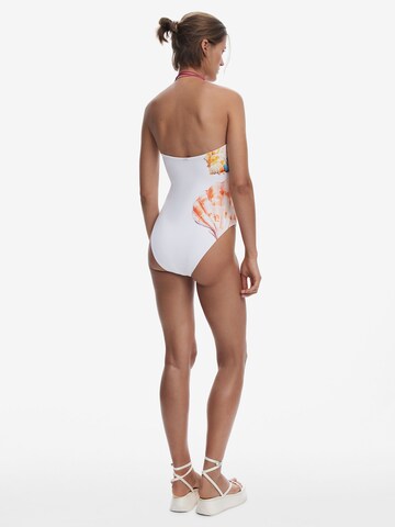 Desigual Bandeau Baddräkt i vit