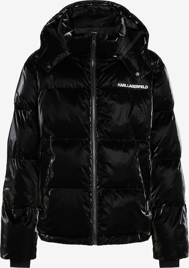 Karl Lagerfeld Winter jacket in Black / White, Item view