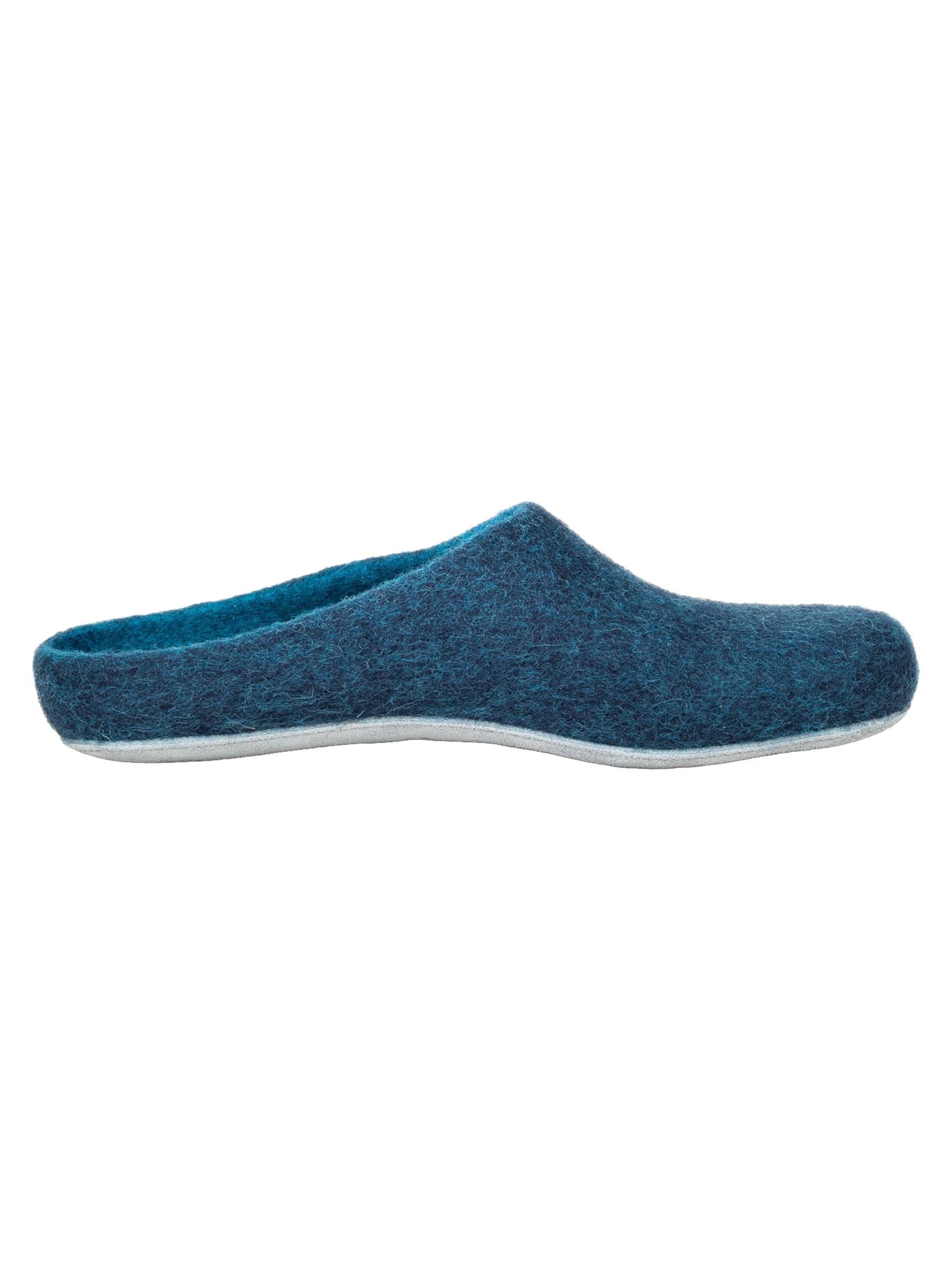 MagicFelt Slippers 'Filz' in Blue