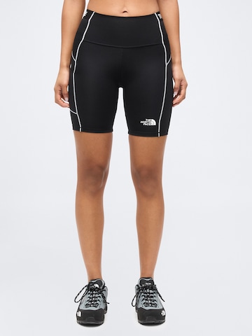 THE NORTH FACE Skinny Sportovní kalhoty 'CAMBRENA' – černá: přední strana