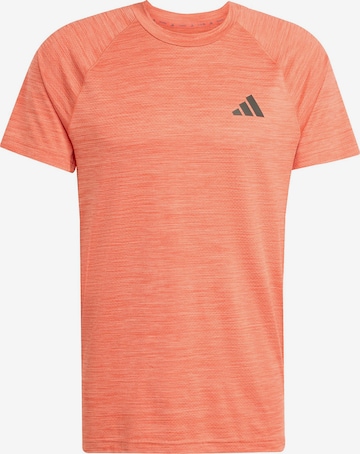 Maglia funzionale 'GYM+' di ADIDAS PERFORMANCE in arancione: frontale