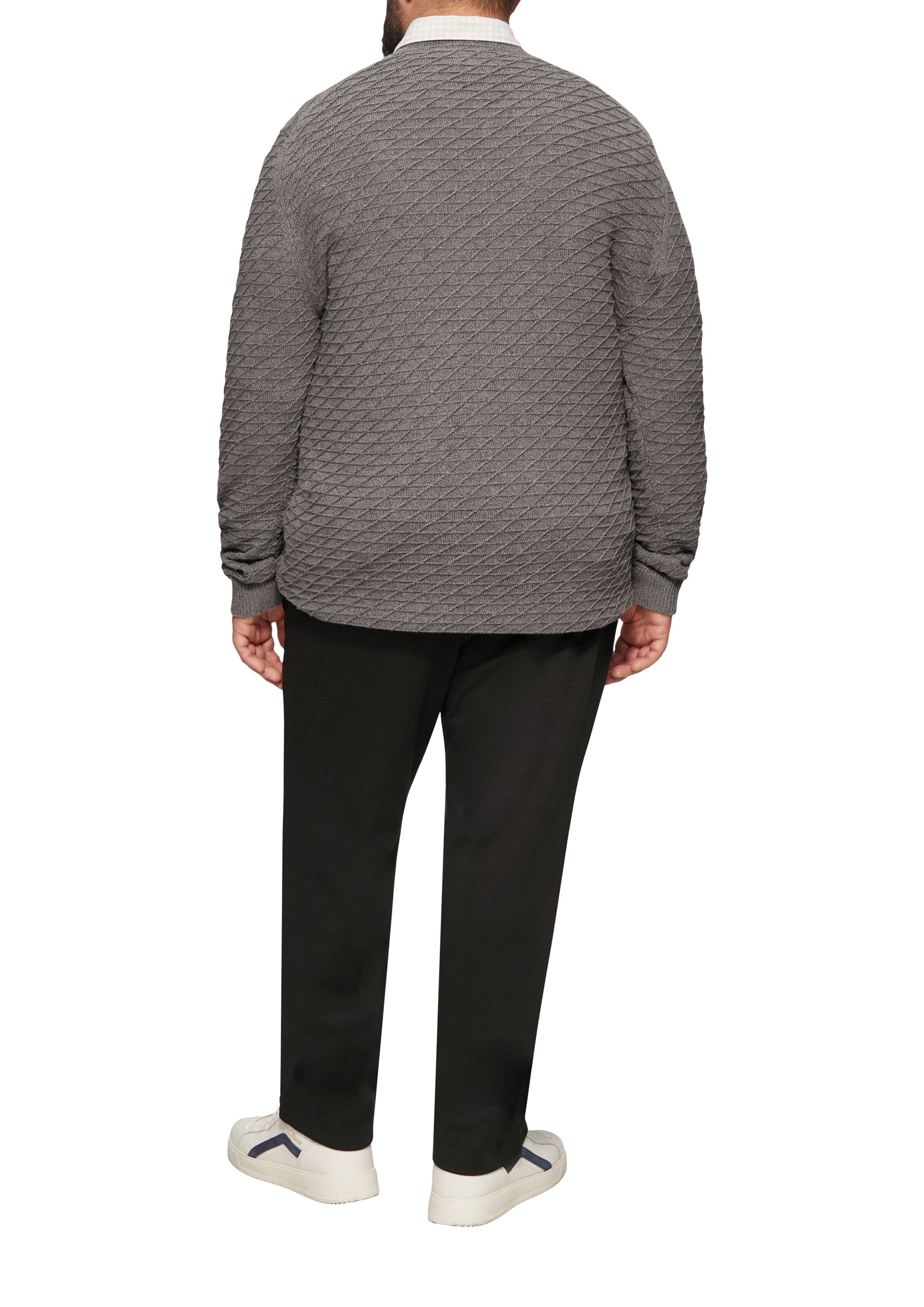 s.Oliver Regular Hose 'Detroit' in Schwarz