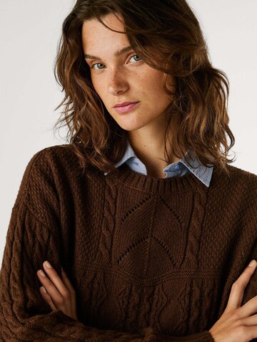 Pepe Jeans Sweater 'Cosma' in Brown