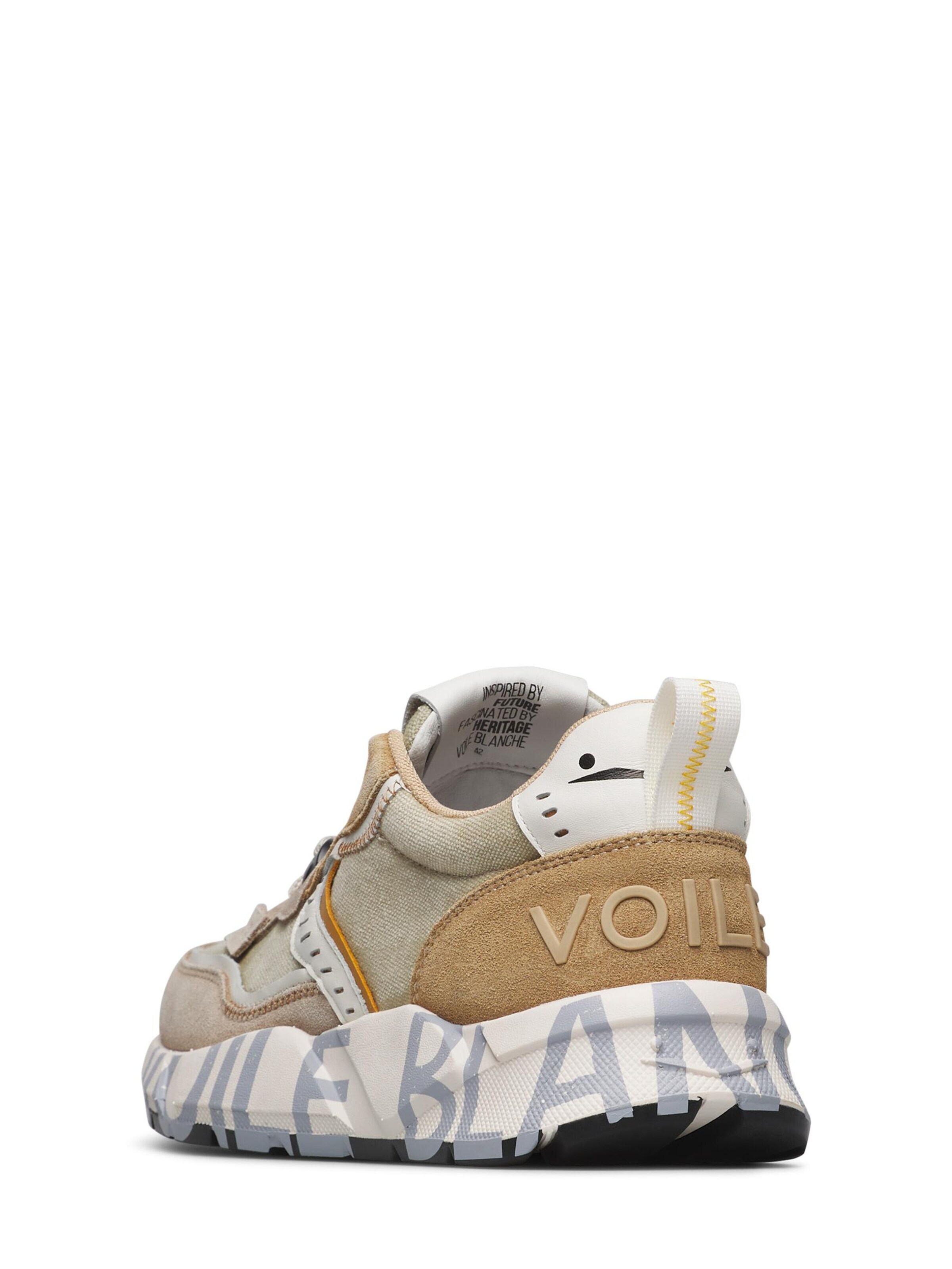 Voile blanche Platform trainers 'CLUB01.' in Beige