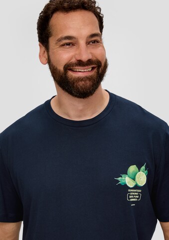 s.Oliver T-Shirt in Blau