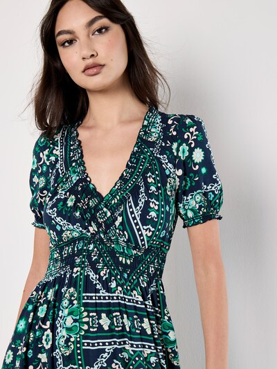 Abito Apricot di colore navy / abete / verde neon, Visualizzazione prodotti