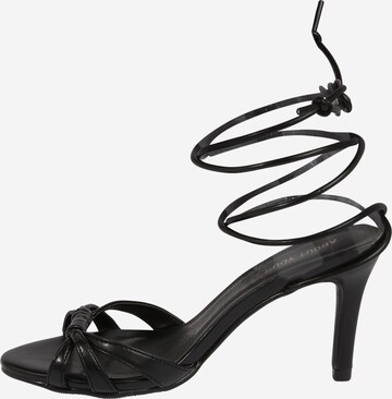 ABOUT YOU Sandalen met riem 'Naomi' in Zwart