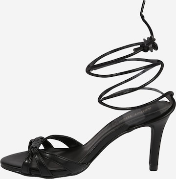 ABOUT YOU Strap Sandals 'Naomi' in Black