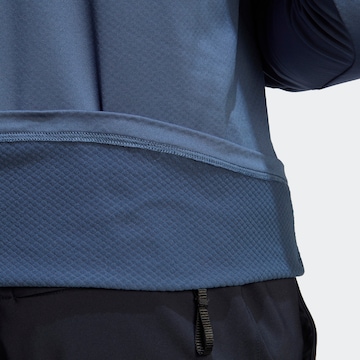 ADIDAS TERREX Athletic Sweatshirt in Blue
