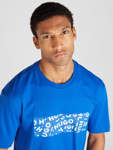 T-Shirt 'Nalayo' HUGO en bleu