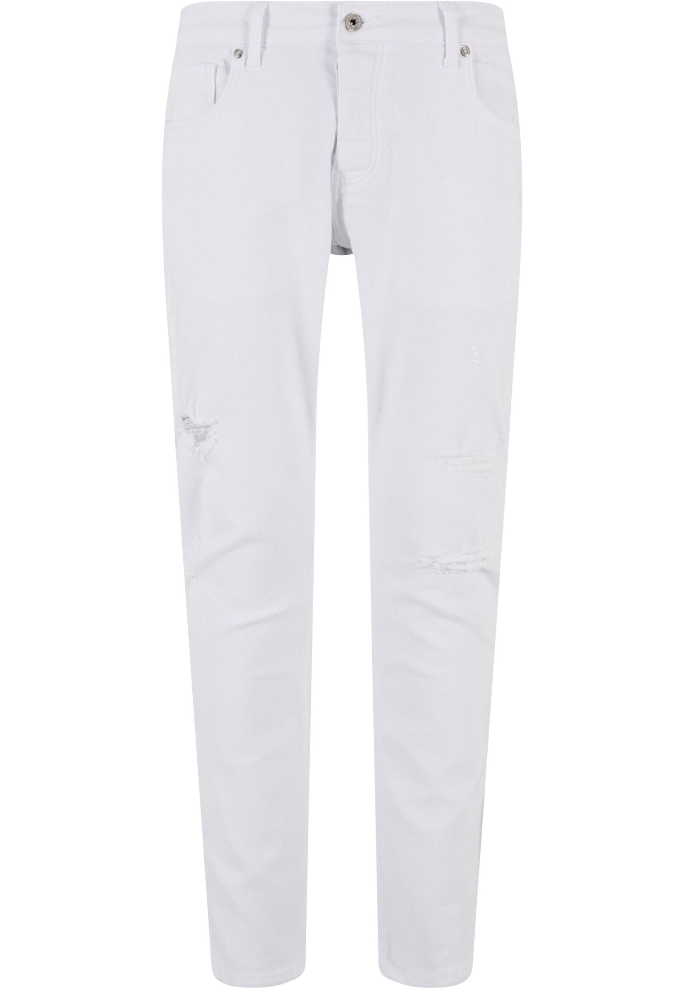 2Y Premium Skinny Jeans in Weiß: Vorderseite