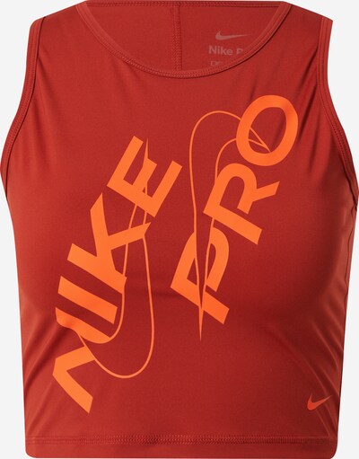NIKE Sporttop 'NP' in de kleur Oranje / Kreeft, Productweergave