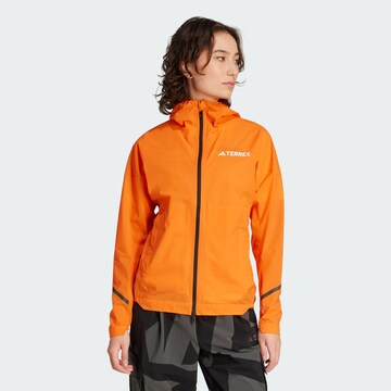 ADIDAS TERREX Sportjas 'Xperior 2.5' in Oranje: voorkant