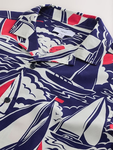 Next Regular Fit Hemd in Blau