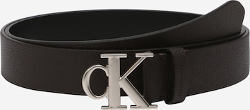 Calvin Klein Jeans Belt in Brown: front