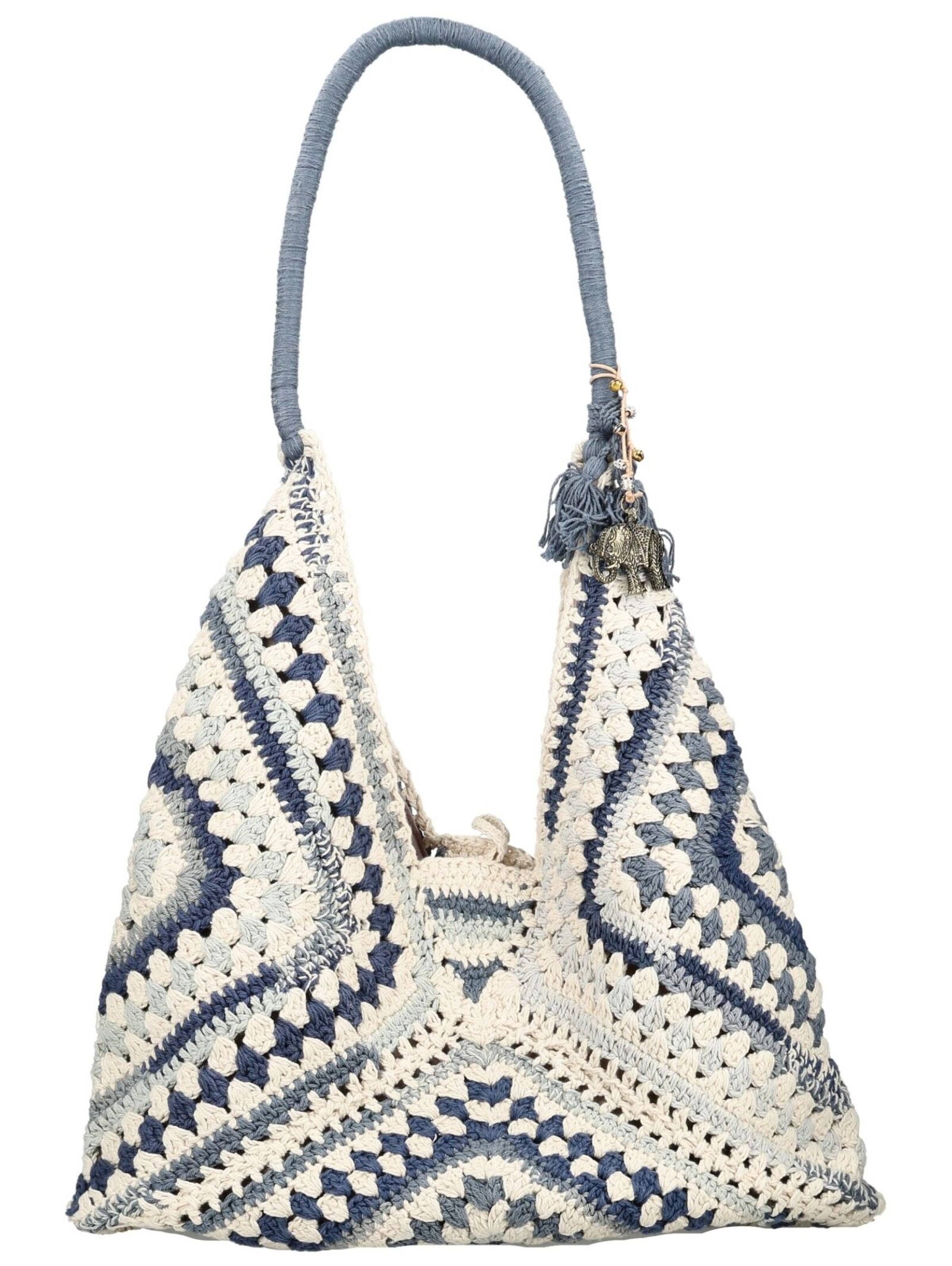 ANOKHI Crossbody bag in Grey: front