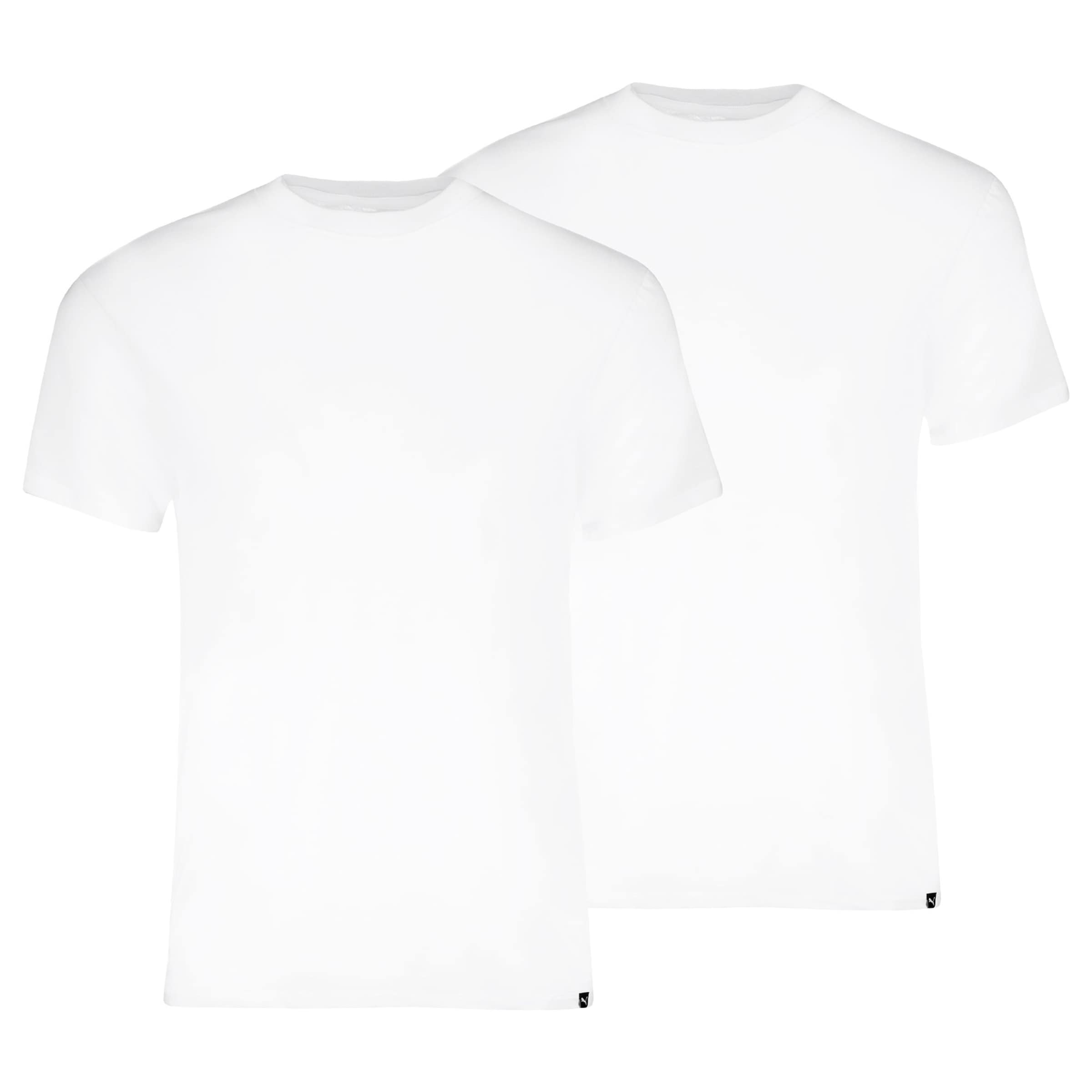 PUMA - Camiseta en blanco: frente