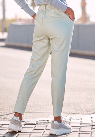 LASCANA Regular Pants in Green