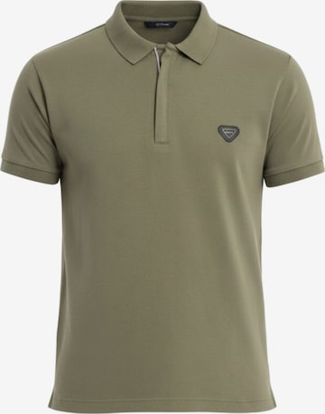 Ombre Shirt in Green: front