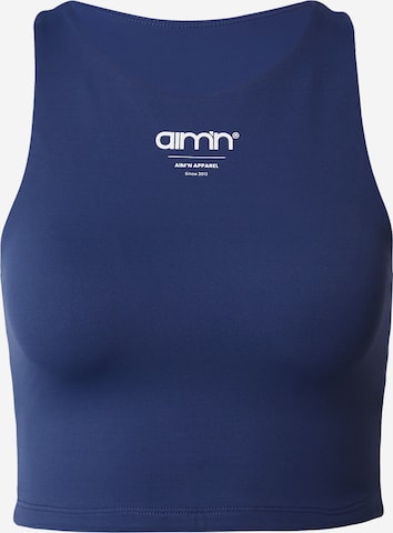 aim'n Sports Top in Blue: front
