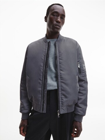Calvin Klein Between-Season Jacket 'Hero' in Grey: front