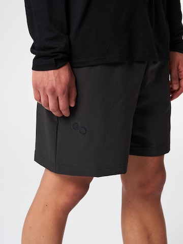 pinqponq Ohlapna forma Športne hlače | črna barva