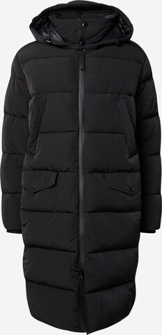 JOOP! Jeans Winterparka 'Lerry' in Zwart: voorkant