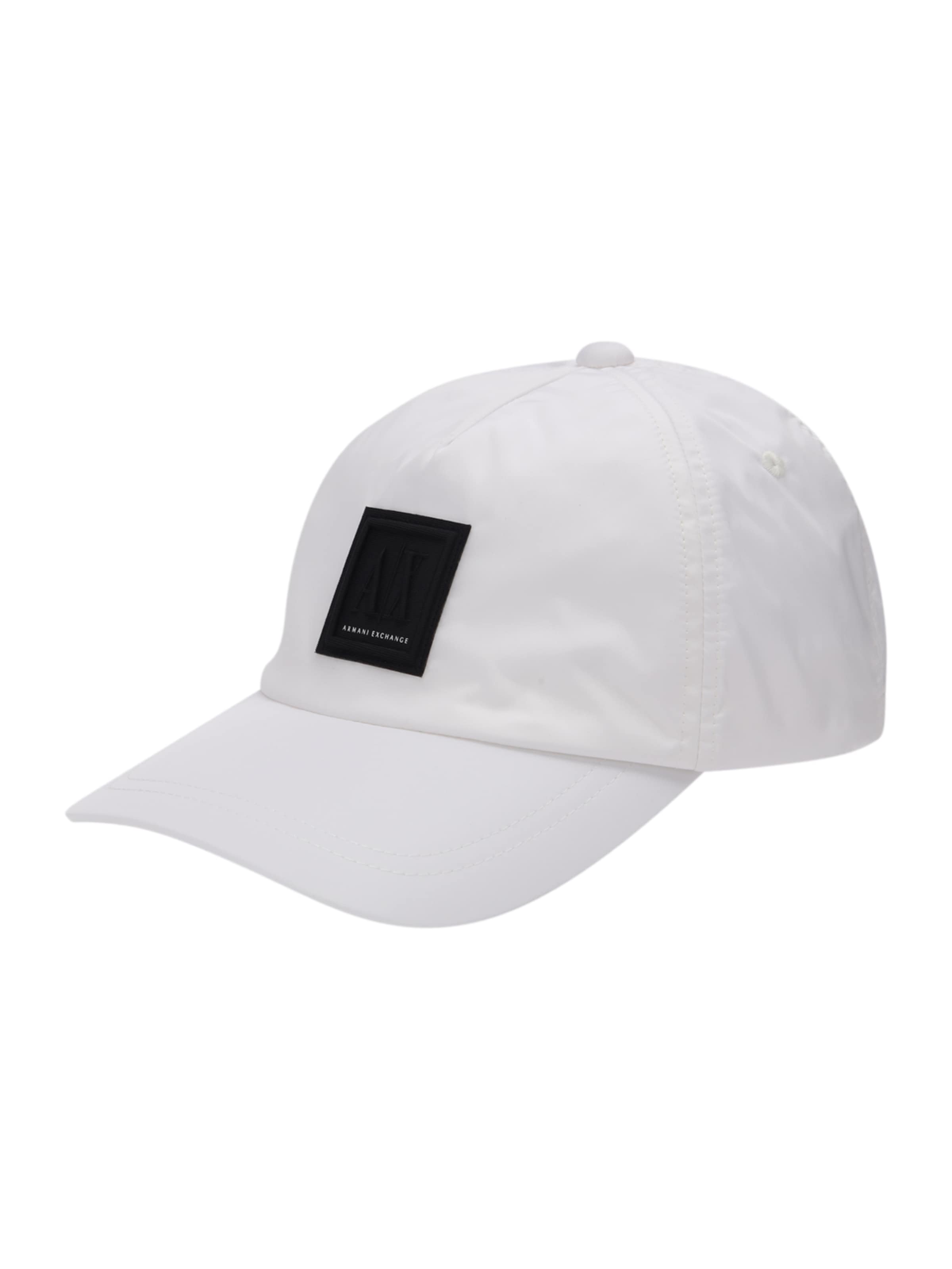 Casquette ARMANI EXCHANGE en blanc : devant